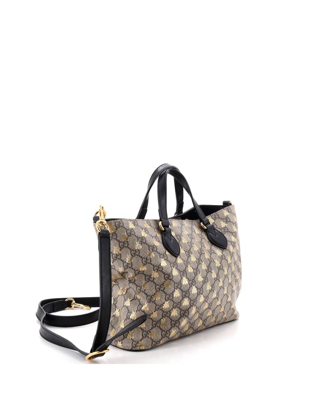 Gucci Convertible Soft Tote Printed Gg #377561G10B - Picture 2 of 7